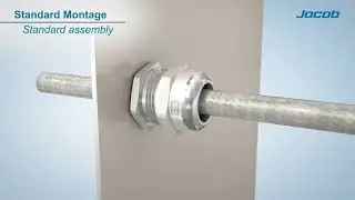 Jacob EMC Cable Gland - for the safe installation of shielded cables and lines