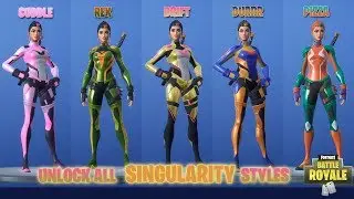 HOW TO UNLOCK SINGULARITY STYLES - ALL 5 SINGULARITY HELMET LOCATIONS