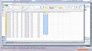 Exploration Archives tutorial: Updating records using Microsoft Excel