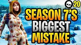 This Is The BIGGEST Disappointment Of Season 7... (Fortnite Season 7 Update)
