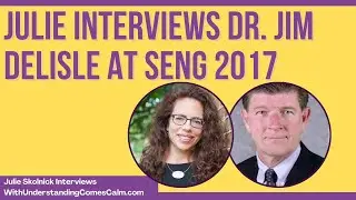 Julie interviews Dr. Jim Delisle at SENG 2017