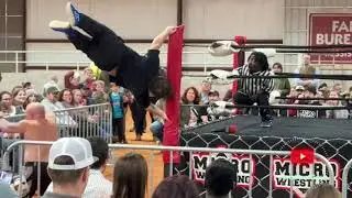 Zach Presley vs Lil Show - Micro Wrestling Federation - Oxford MS