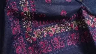BLISSFULL SUMMER  BY GULJEE ✨💓 ERASMUS EMBROIDERY  WITH SHIFFON EMBROIDERED DUPPTA#viralreels