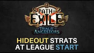 Path of Exile 3.22 - Making Currency From Your Hideout at League Start