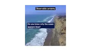 Why Do Oceans Appear Blue?