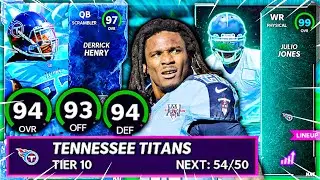 THIS OFFENSE IS UNSTOPPABLE (FULL 50/50 BEST TITANS THEME TEAM) MADDEN 22 ULTIMATE TEAM GAMEPLAY