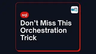 Intra-day Job orchestration & SQL: A full tutorial with example [ETL Scenario -2] #etl