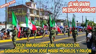 Desfile Cívico Militar Cuautla Morelos | 30 de Septiembre 2024