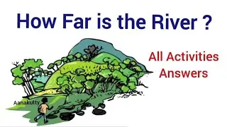 How far is the river answers  easy learn english  @Aanakutty