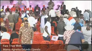 Mourners walk out on Ojienda after SIFUNA THRASHES UDA Politicians over Finance bill,Chopper Crashes