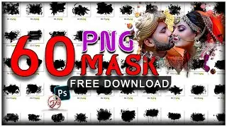 Best New 60 Watercolor Masks Brush For Photoshop Free Download