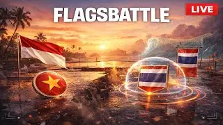 🔴 LIVE: Vietnam vs Indonesia vs Thailand! 🇻🇳🇮🇩🇹🇭 Asian Flag Battle ⚔️