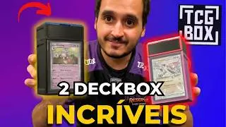 DECKBOX 3D Personalizada TCG in Box - Review COMPLETO e HONESTO | Unboxing DECKBOX 3D