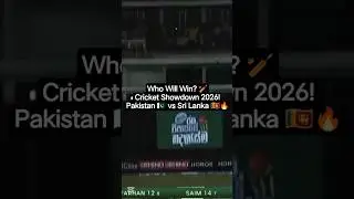 Pakistan 🇵🇰 vs Sri Lanka 🇱🇰 | Who Will Win Today? 🏏🔥