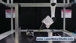 Automated Laser System   6 axis joint robot integration