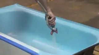 How to use Tub Protection During Construction | Paint on Tub Protection