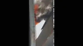 Delhi Peragarhi Flyover Car Go On Fire