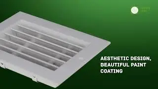 Decorative Aluminum Air Return Vent Covers with Filter