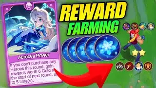 AURORA REWARD FARMING BUILD!! Toy Mischief + Glory League + Defenders in Magic Chess Go Go