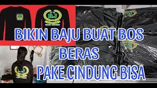 BAJU PAKE CINDUNG PAKE SAKU MURAH #sablon #sablondtfsubang #subang #bajumurah