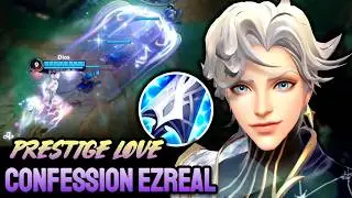 WILD RIFT PRESTIGE LOVE CONFESSION EZREAL - TOP SERVER GAMEPLAY - CHALLENGER RANKED