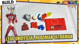 Rakit Mainan mini Figures Lego Unofficial Roboman Ultraman keren
