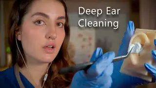 ASMR Detailed Ear Exam & Ear cleaning (Hearing Test, Personal Attention,)