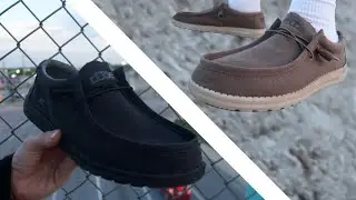 Hey Dudes Unboxing & Review! (Black & Brown)