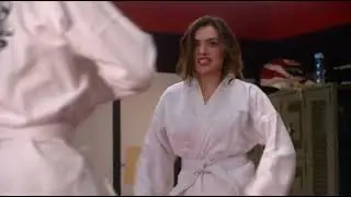 Robby beats everyone in the dojo | Cobra Kai season 4 episode 1