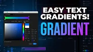 How to Gradient Fill Text In Premiere Pro
