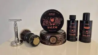 NOMAD THEORY SALEM 🎃 / WOLFMAN WR-1 / NOMAD THEORY BRUSH MADE BY HIGHLANDER BRUSHES