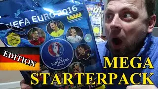 MEGA STARTERPACK PANINI UEFA EURO 2016 GERMANY EDITION