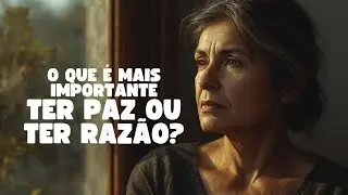 O QUE É MAIS IMPORTANTE TER RAZÃO OU TER PAZ?