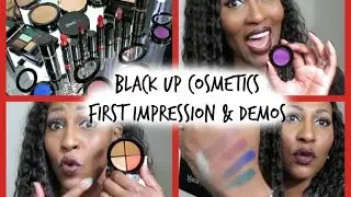 Blackup Cosmetics Line W/ Demo & First Impressions