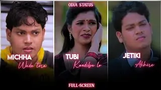 Tu Bi Kandibulo Semiti 2/Fullscreen New Odia Sad Lyrics Whatsapp Status/Human Sagar/Btype Editzz