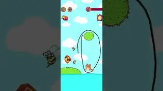 SAVE SIMBACHKA - BEE wants to bite the cat | BEE VS CAT | Video games #214 by @Family play