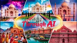 India Through AI: Stunning AI-Generated Images of Iconic Indian Landscapes | Dall-e-3