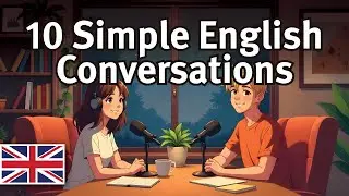 10 Simple English Conversations for Beginners 💬 Learn English Fast with Sidekick English