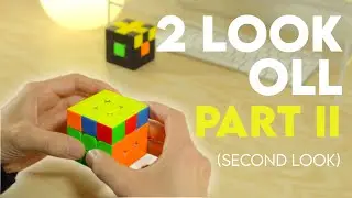 2 look OLL (part 2) - intermediate CFOP method