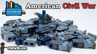 Custom Lego American Civil War Minifigs from Fig FabLabs