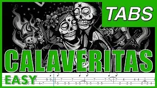 Calaveritas bass tabs cover (with subtitles) - Ana Tijoux featuring Celso Pi&ntilde;a [BASS ONLY]