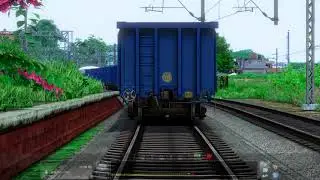 BTPN WAGON COUPLING BOXN WAGON | TRAIN SIMULATOR | BUMPY RAILROAD