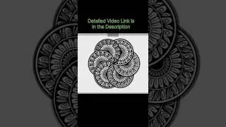 Digital Mandala #mandalalovers #passion #pattern #explorepage #radheradhe #digitalmandala #mandalart