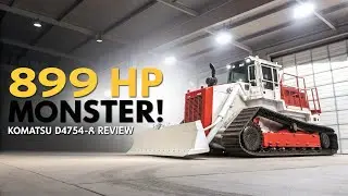 Komatsu D475A-8 Full Review (2025) | Most Powerful Bulldozer? Specs, Cabin & Cost Explained