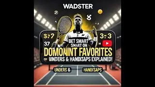 How to Bet on Dominant Tennis Favorites &ndash; Wadster&rsquo;s Proven Unders & Handicap Strategy