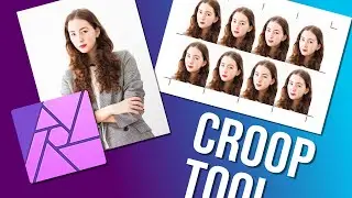 Affinity Photo Cropping Passport like Photos