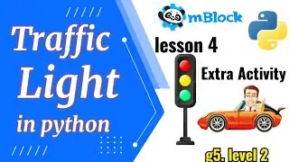 Smart Traffic Light Simulation with mblock - watch it in Action !