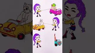 🧩DIY KpopDemonHunters Matching Puzzle Game #kpopdemonhunters #kpop
