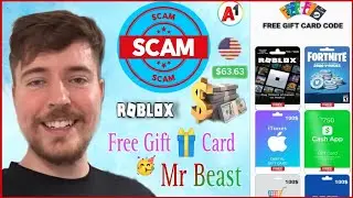 #MrBeast Community Post Gift Card Scam \\ mr beast free gift card free rewards 🎁