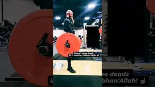 Can you deadlift in a thobe? #islamicreminder #muslimmindset #muslimmen